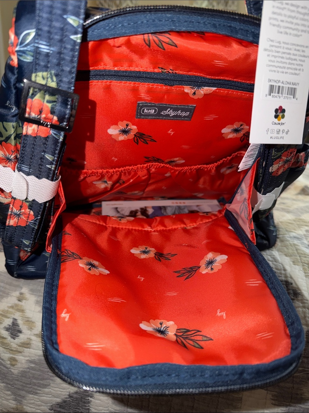 Lug - Skyhop backpack - Aloha Navy - NWT - Picture 7 of 7